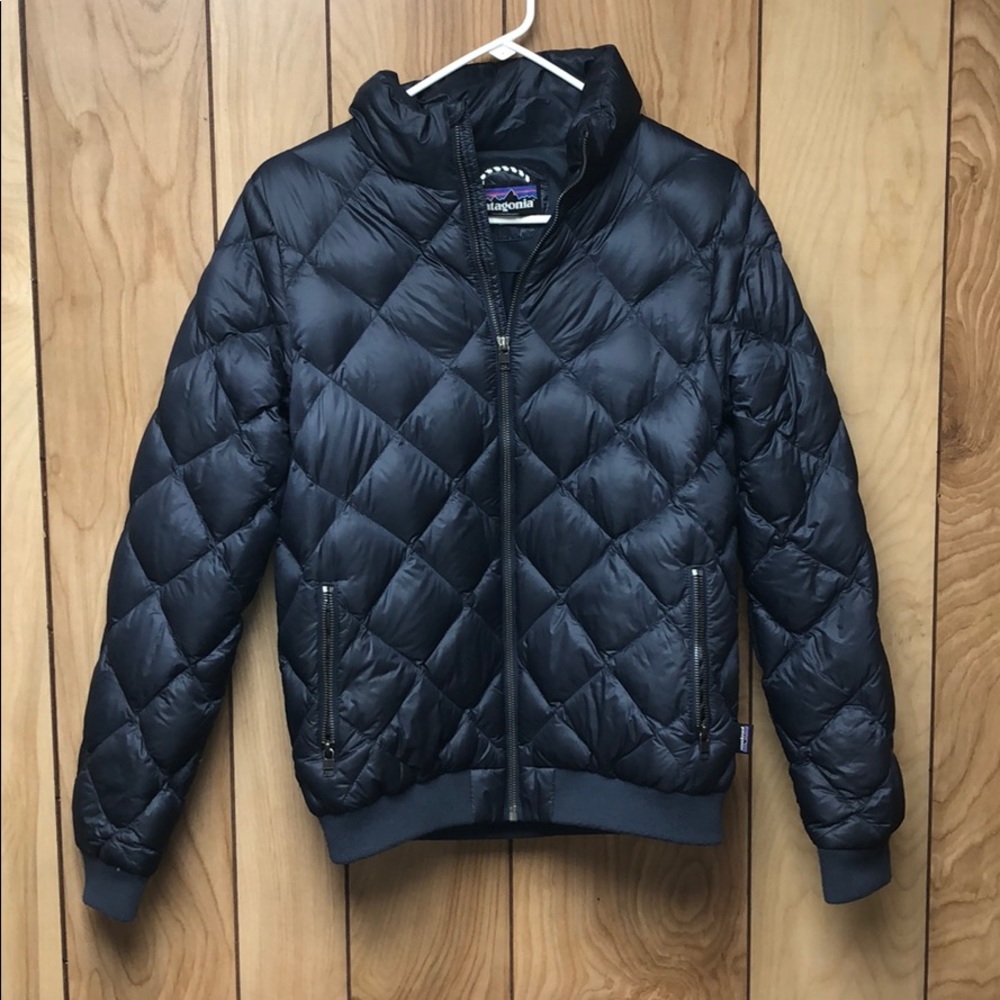 Navy Blue Patagonia Winter Jacket
